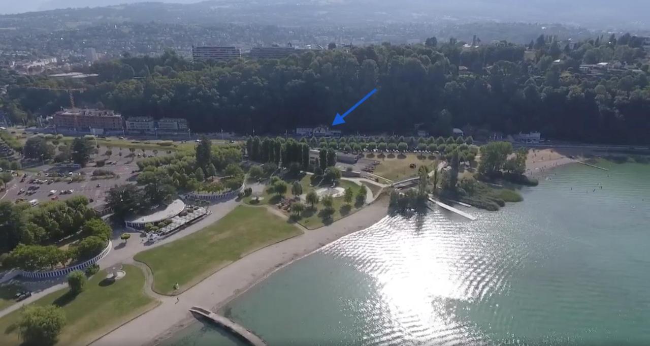 Mamie Jane Suite Deluxe Face Au Lac Tresserve Esterno foto